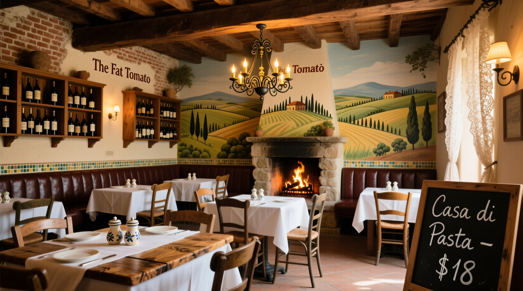 The Fat Tomato Italian Bistro: Authentische Küche & Atmosphäre