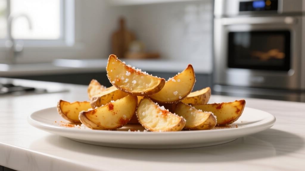 Perfect Frozen Potato Wedges in Air Fryer (Crispy!) | CrispAirHub