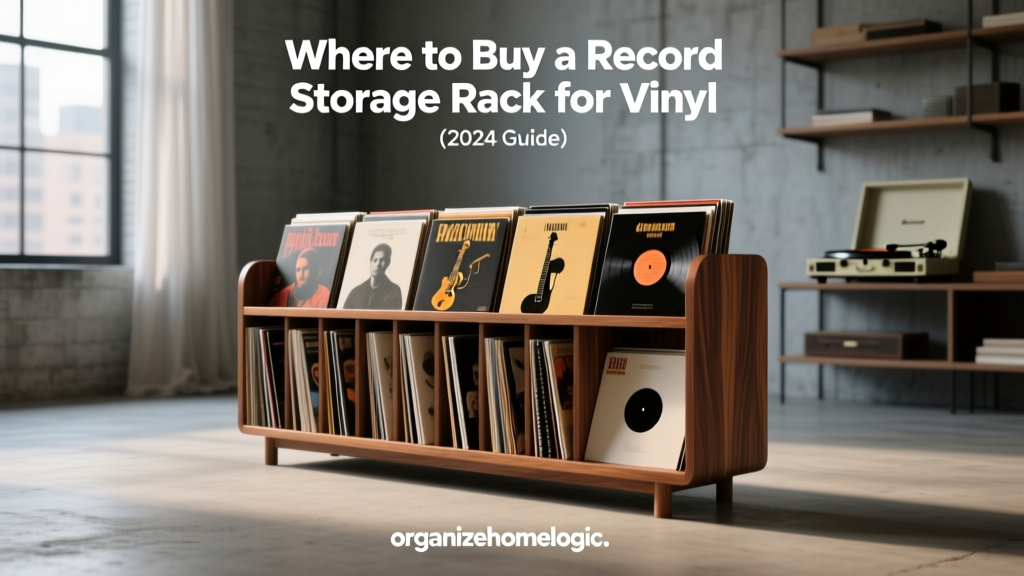 Where to Buy a Record Storage Rack for Vinyl (2024 Guide)
