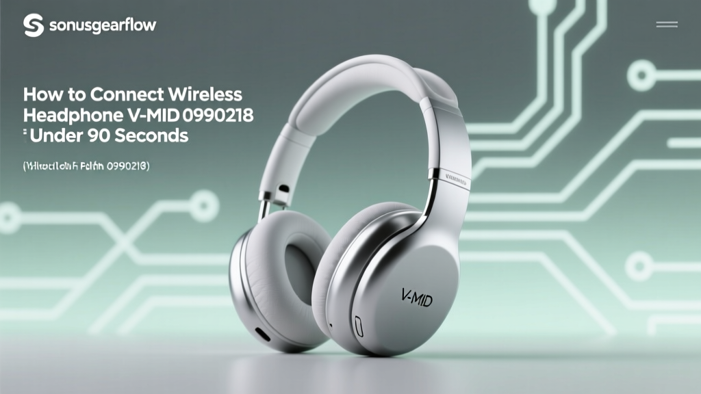 V-MID 0990218 Wireless Headphones Setup Guide