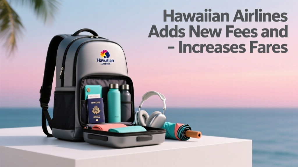 Hawaiian Airlines Adds New Fees and Increases Fares: What Travelers Need to Know in 2024