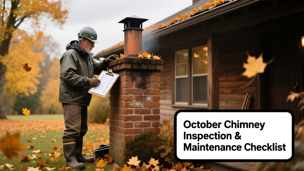 October Chimney Inspection & Maintenance Checklist
