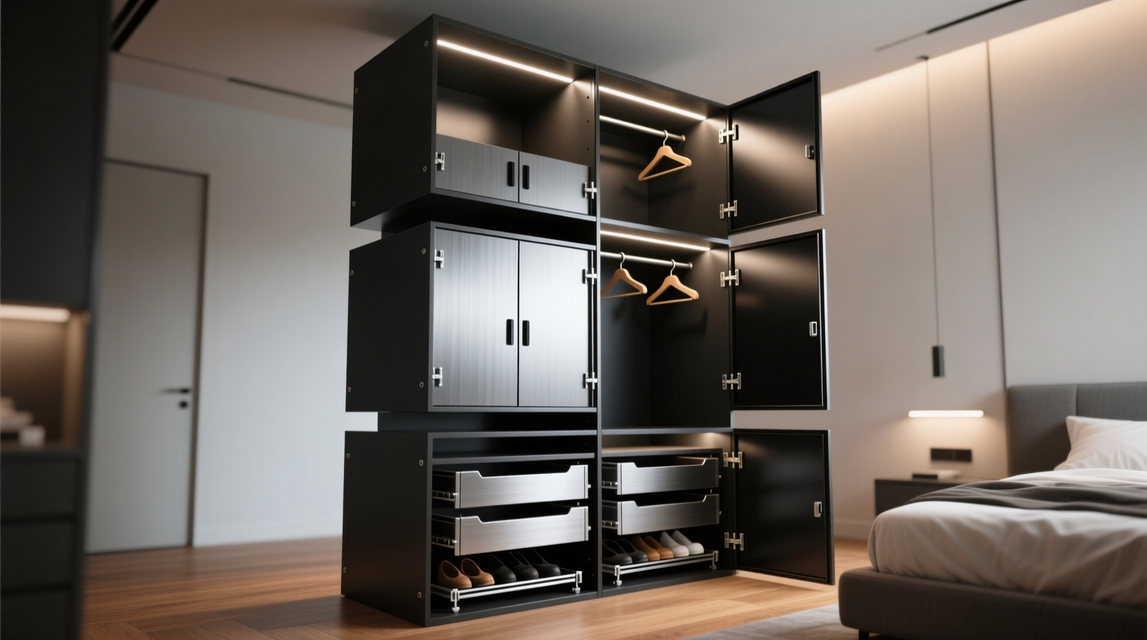 closet organization tips freestanding modular units