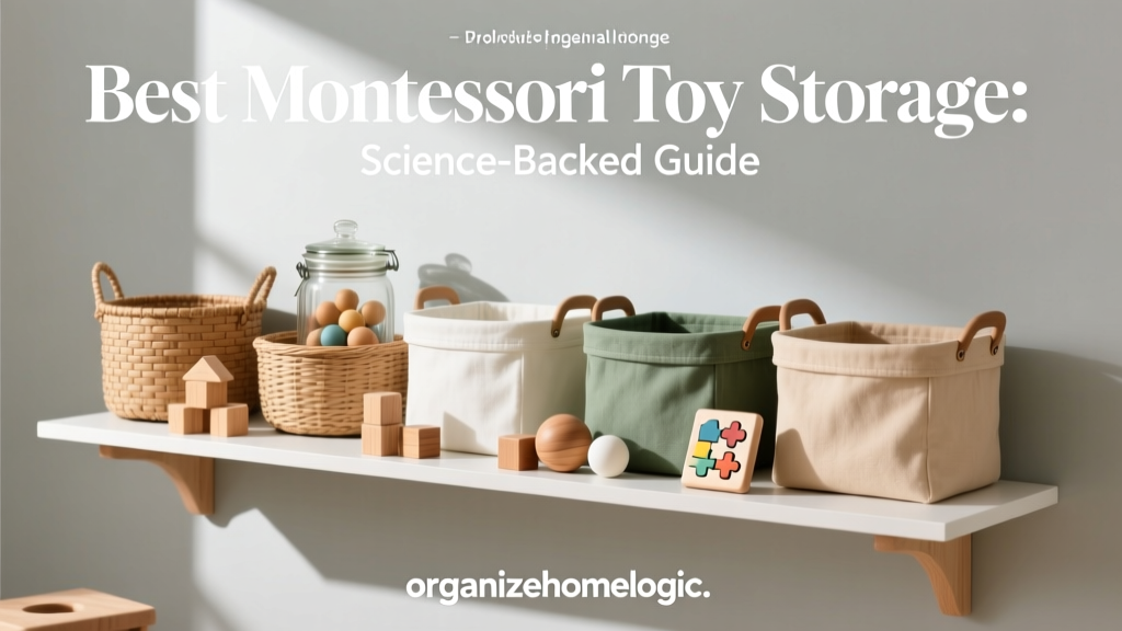 Best Montessori Toy Storage: Science-Backed Guide