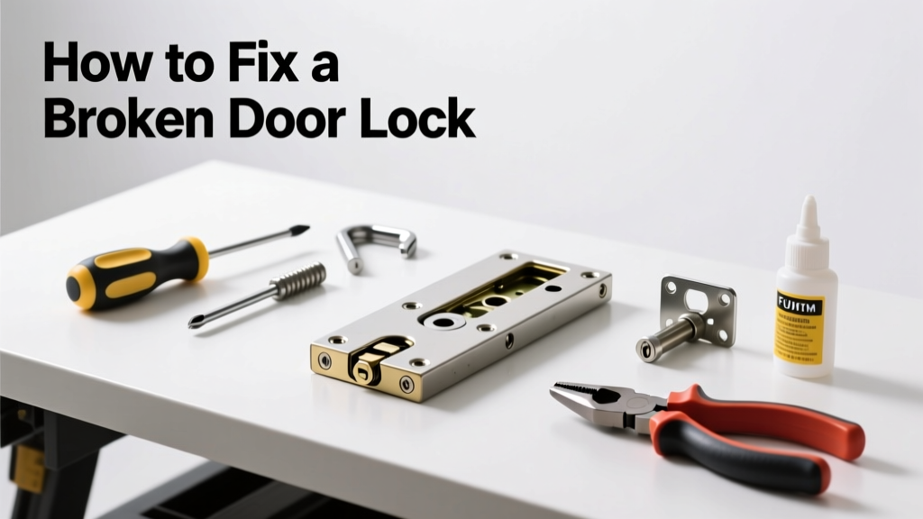 How to Fix a Broken Door Lock: DIY Repair Guide