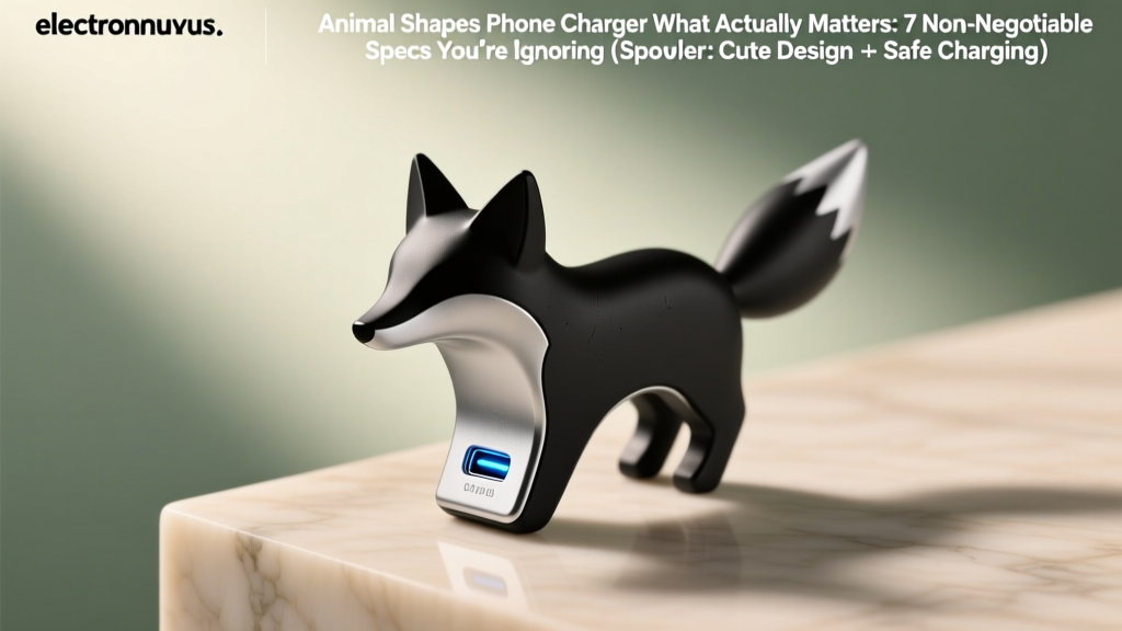 Animal Shapes Phone Charger What Actually Matters: 7 Non-Negotiable Specs You’re Ignoring (Spoiler: Cute Design ≠ Safe Charging)