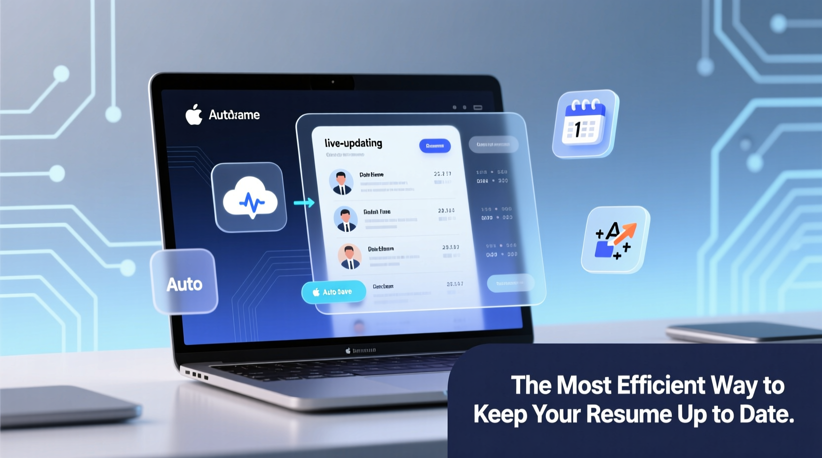 the most efficient way to keep your resume up to date