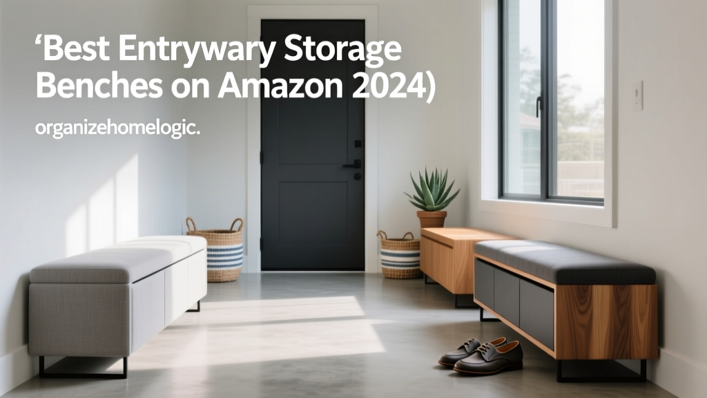 Best Entryway Storage Benches on Amazon (2024)