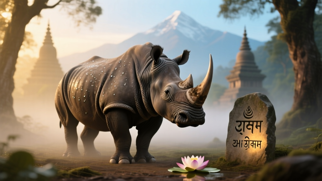 Rhino in Hindu: Cultural Dream Symbolism