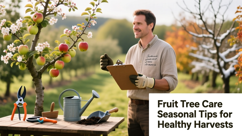 Fruit Tree Care: Seasonal Tips for Healthy Harvests
