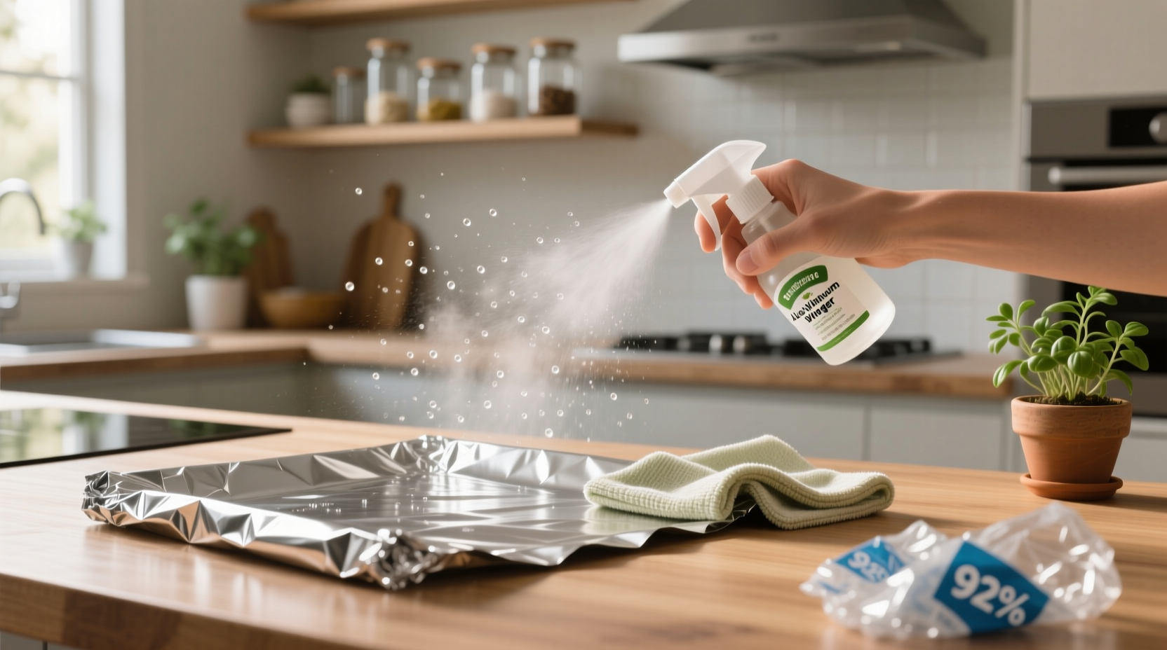 eco friendly cleaning tips for aluminum foil alternatives