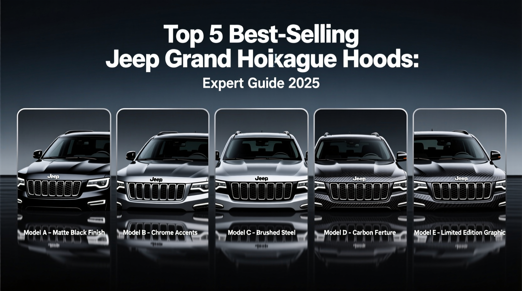 best selling jeep grand cherokee hood