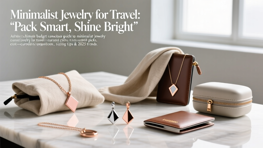 Minimalist Jewelry for Travel: Pack Smart, Shine Bright
