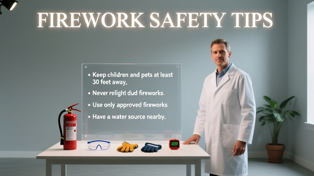 Firework Safety Tips for Backyard Celebrations