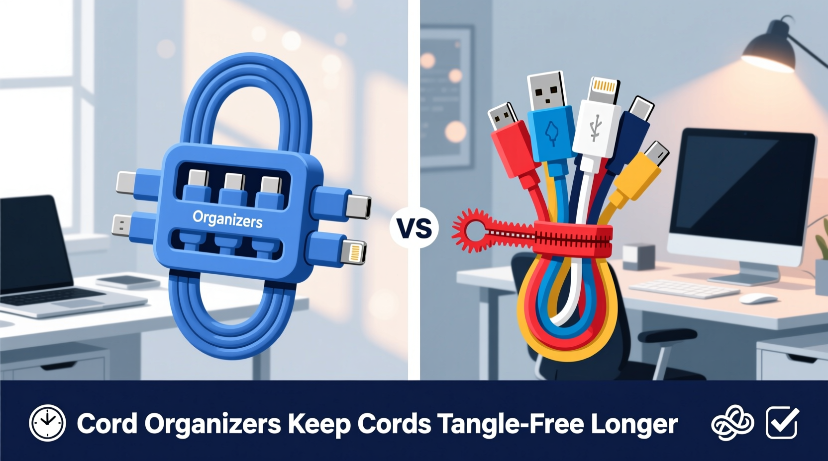 cord organizers vs zip ties which keeps cords tangle free longer