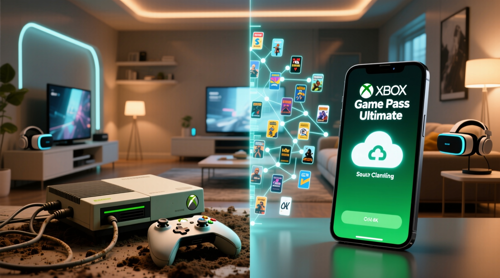 is cloud gaming like xbox game pass ultimate replacing console ownership