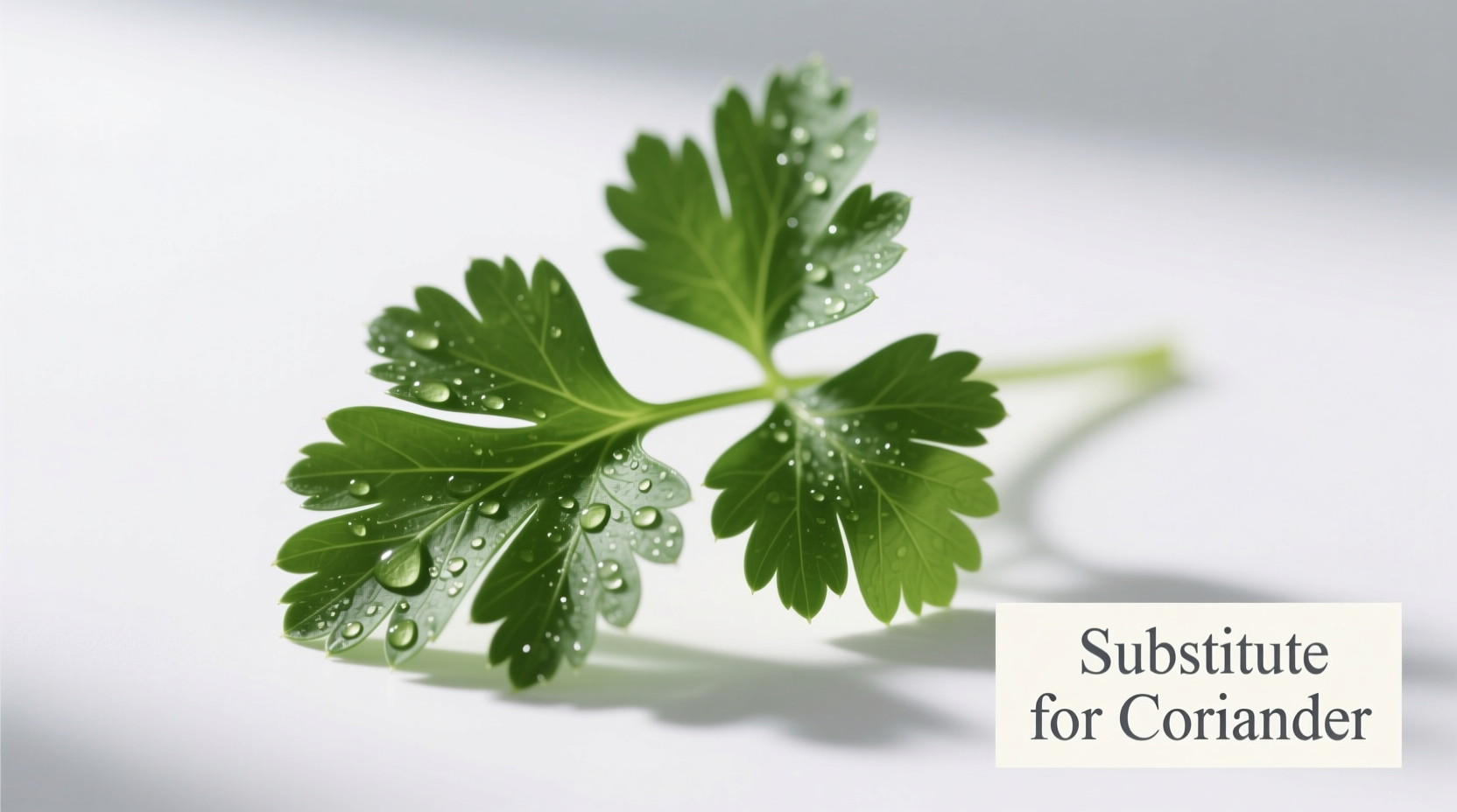 Koriander-Ersatz in verschiedenen Gerichten