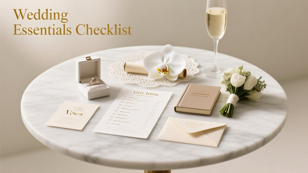 Wedding Tools Checklist: Essential Physical & Digital Equipment Every Couple Needs