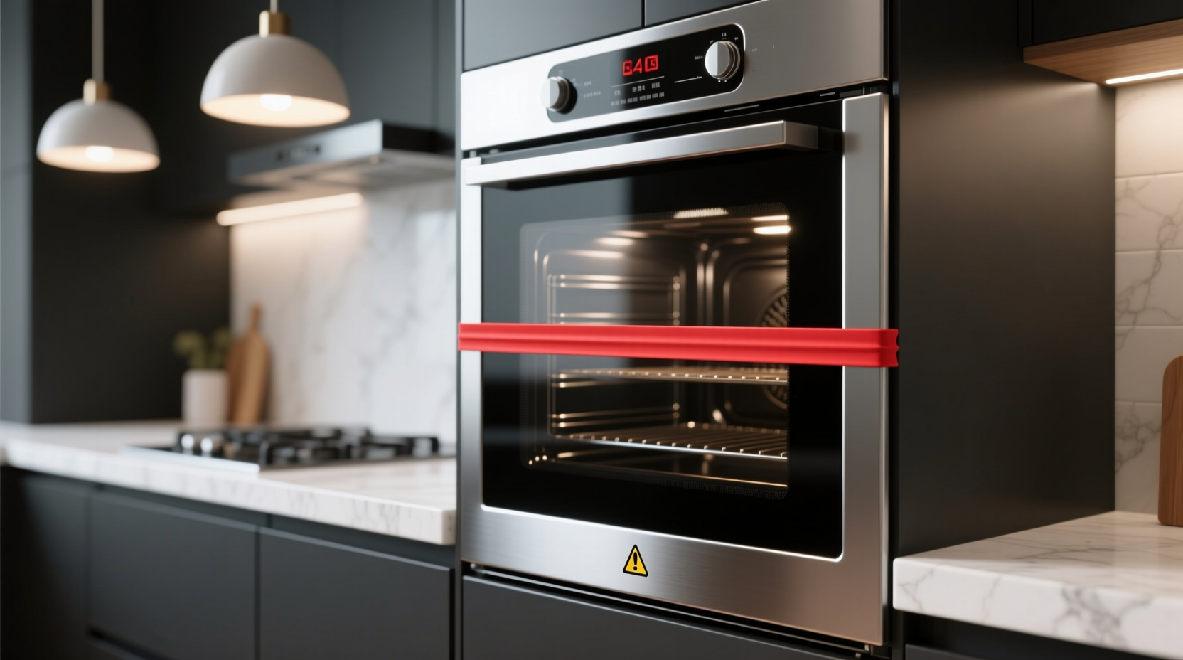 use a rubber band as a the oven is on safety reminder
