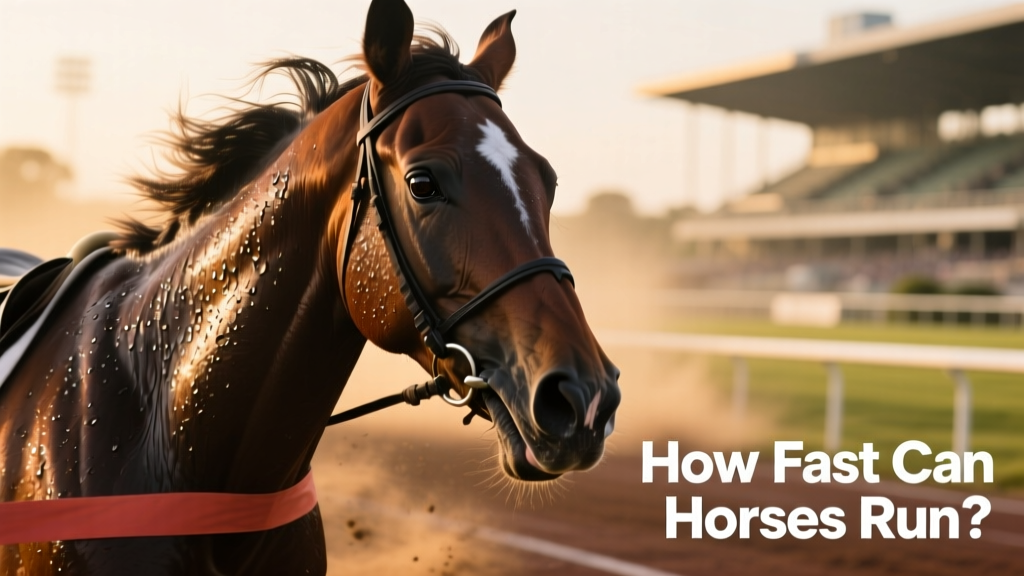 Close-up of a sleek, sweat-dampened Thoroughbred neck and jawline after crossing the finish line