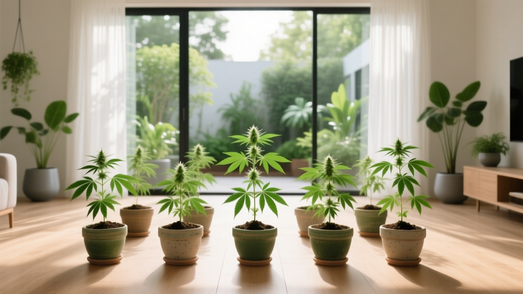 How Big a Room for 9 Indoor Marijuana Plants?