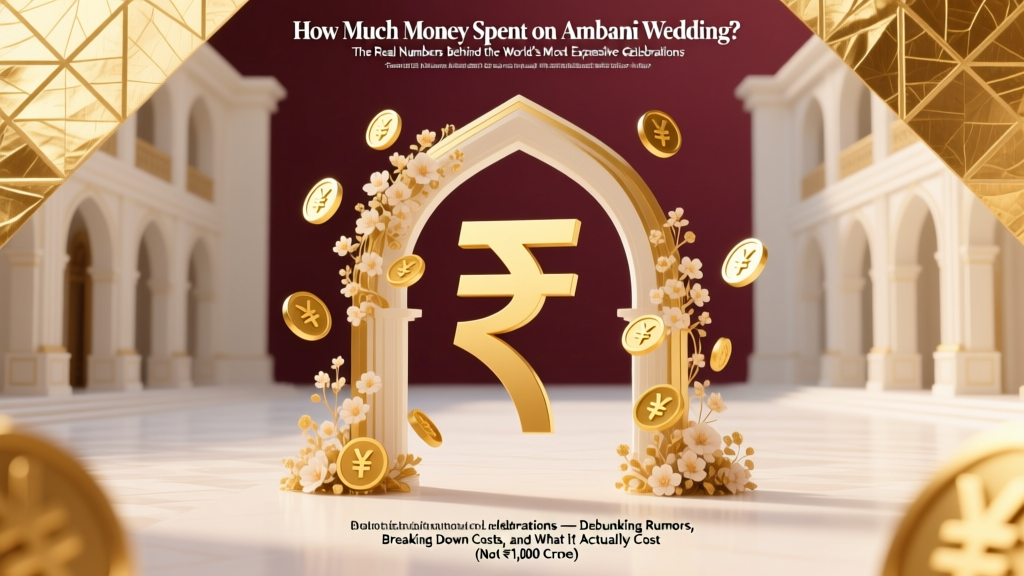 Ambani Wedding Cost: Real Numbers vs. Rumors (2026)