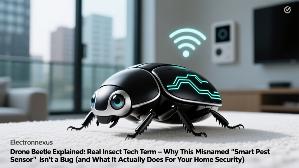 Drone Beetle Explained Real Insect Tech Term: Why This Misnamed 'Smart Pest Sensor' Isn't a Bug (and What It Actually Does for Your Home Security)