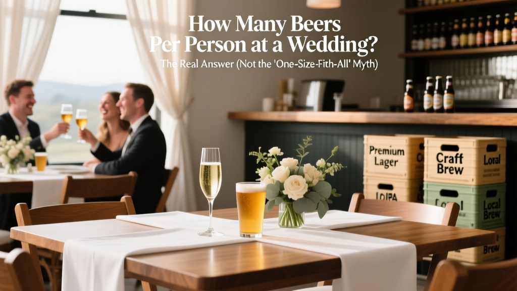 Beers Per Person at Wedding: Real Data (2026)