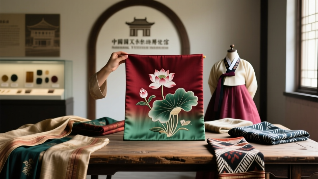 Silk Dyeing Methods In Chinese Shu Xiu Embroidery