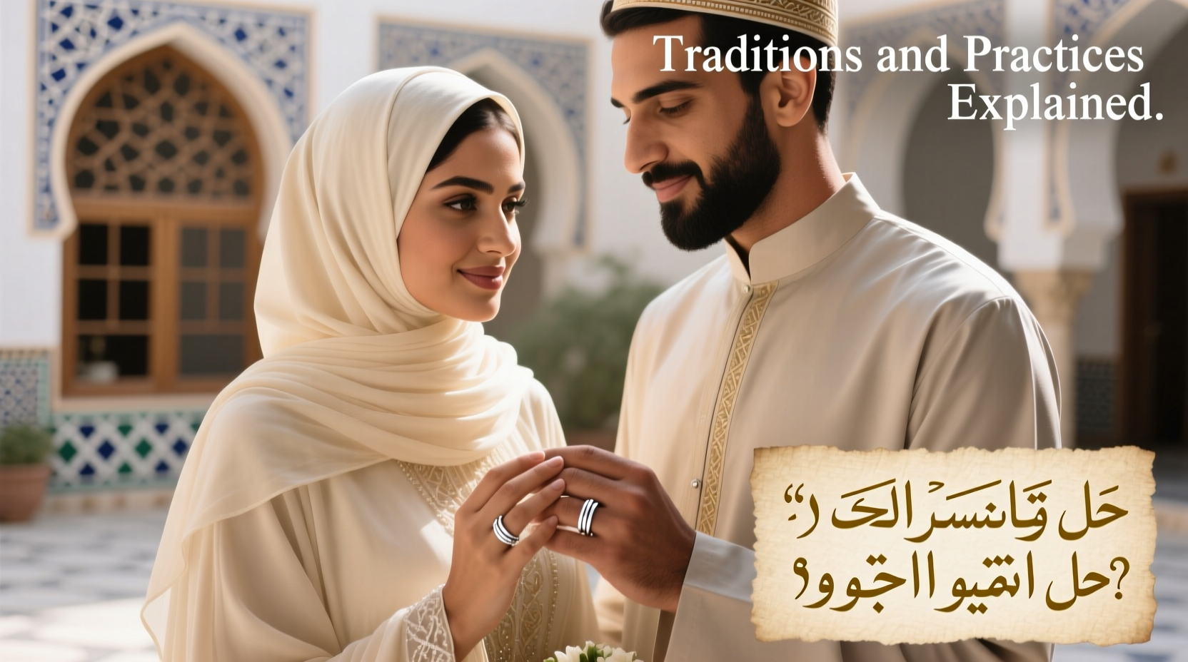 do muslims wear wedding rings