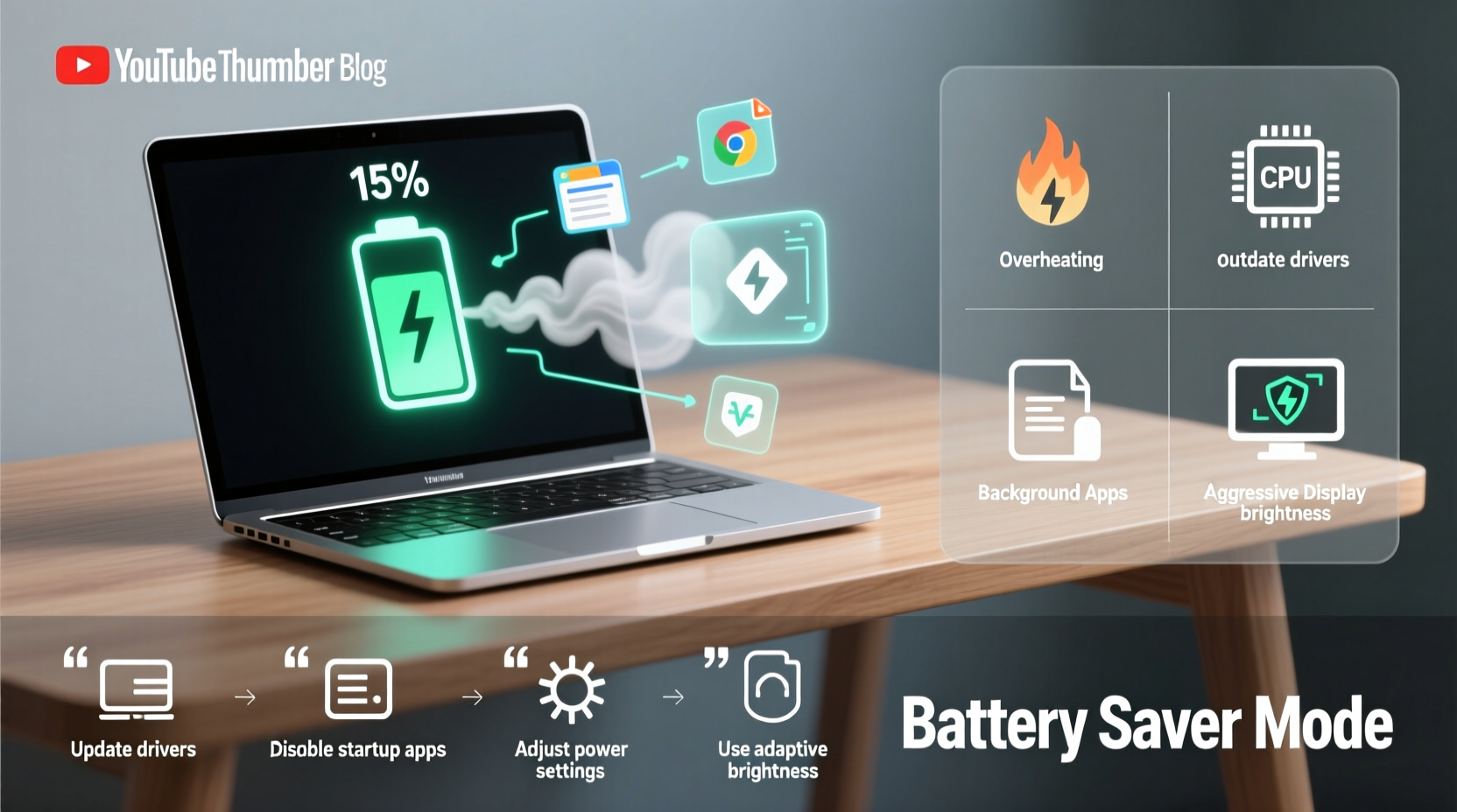 the real reason your laptop battery drains so fast and how to fix it