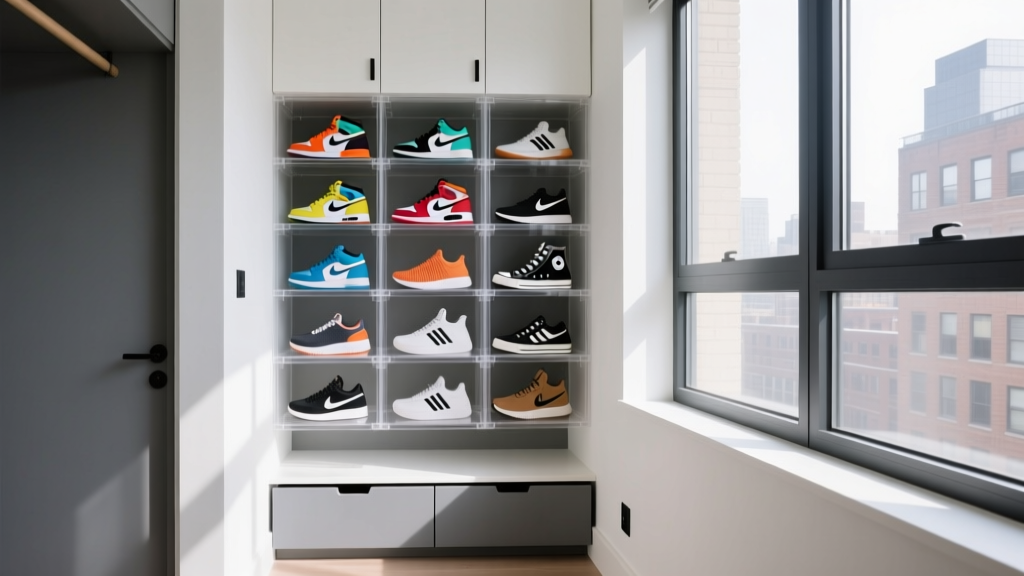 Best Sneaker Storage Ideas for Small Spaces & Rentals