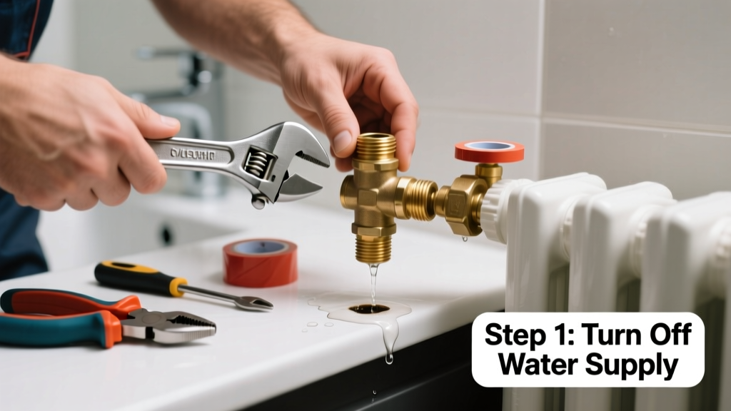 How to Replace a Leaking Radiator Valve or Plug