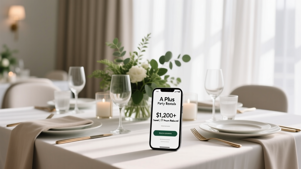 A Plus Party Rentals: Premium, Transparent Event Rentals