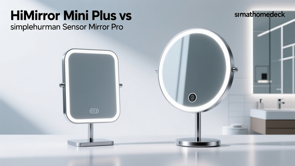HiMirror Mini Plus vs simplehuman Sensor Mirror Pro