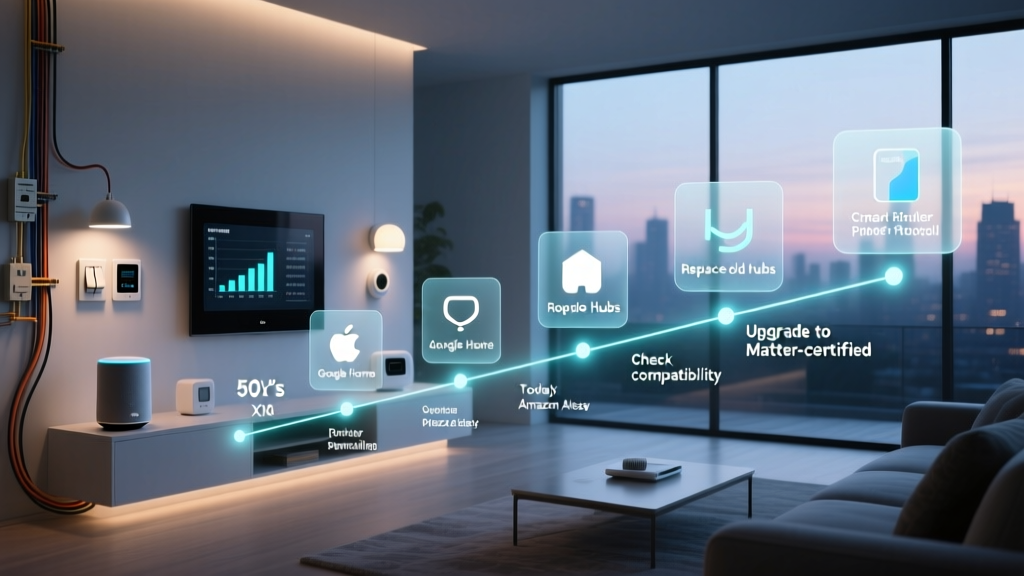 From X10 to Matter: The Evolution of Smart Home Protocols