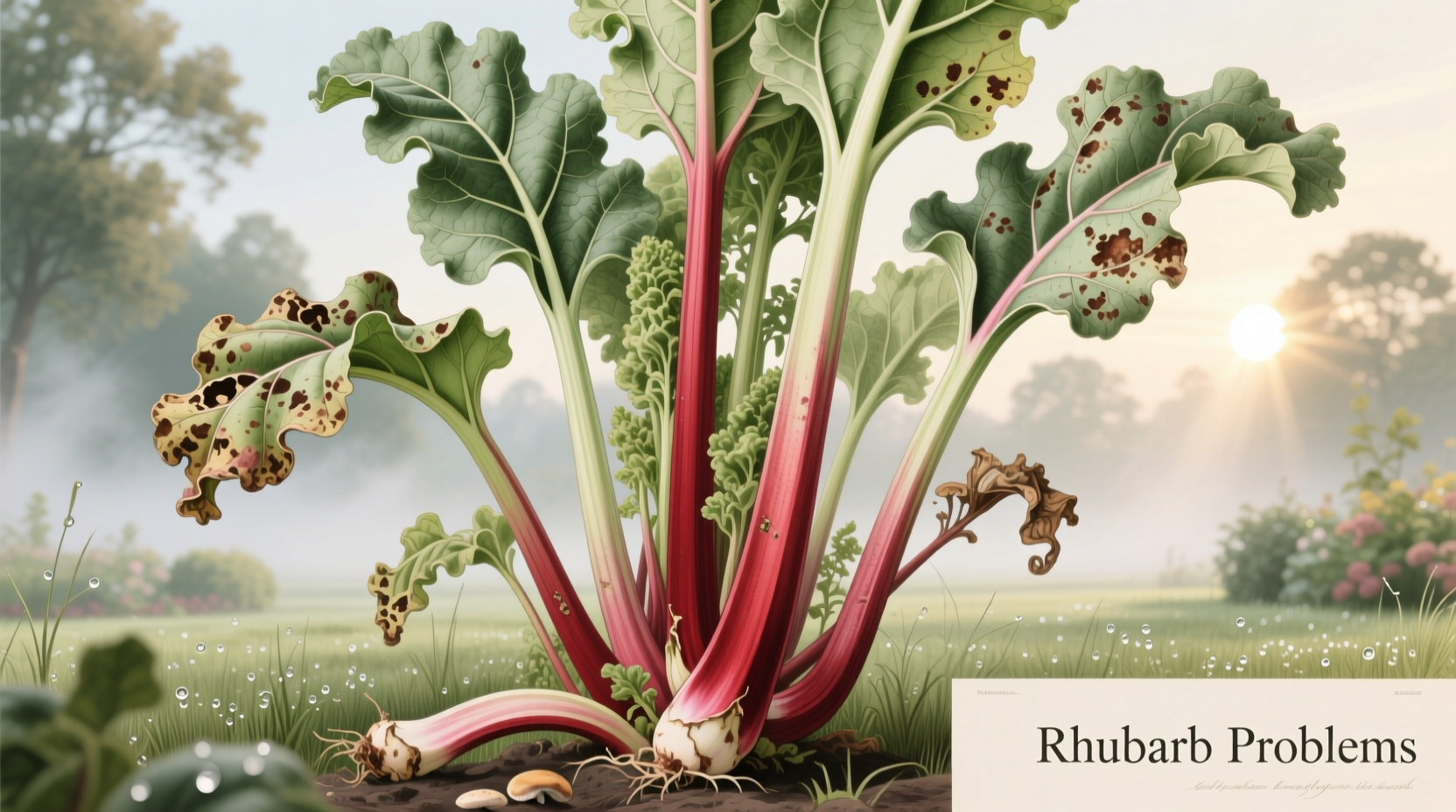 rhubarb problems