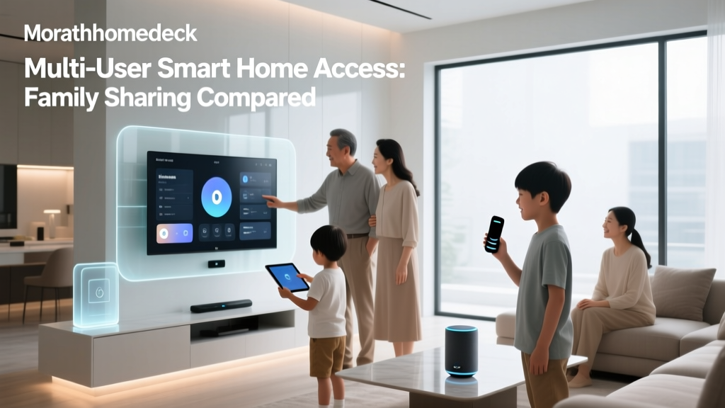 Multi-User Smart Home Access: Family Sharing Compared