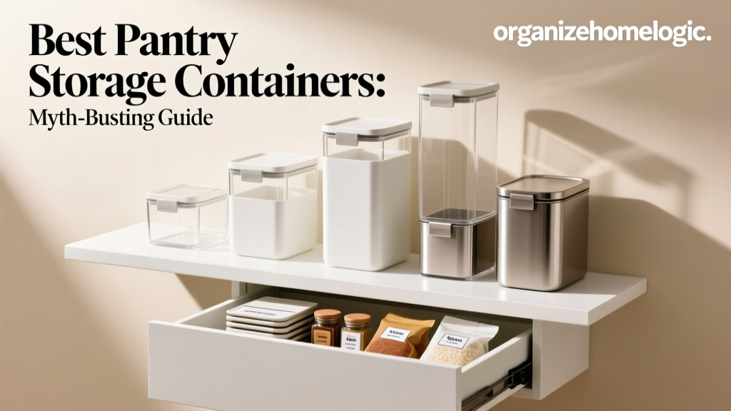 Best Pantry Storage Containers: Myth-Busting Guide