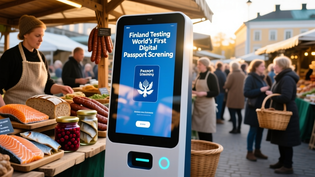 Finland Is Testing The World’s First Digital Passport Screening System — What It Means for Travelers, Security, and Culinary Tourism