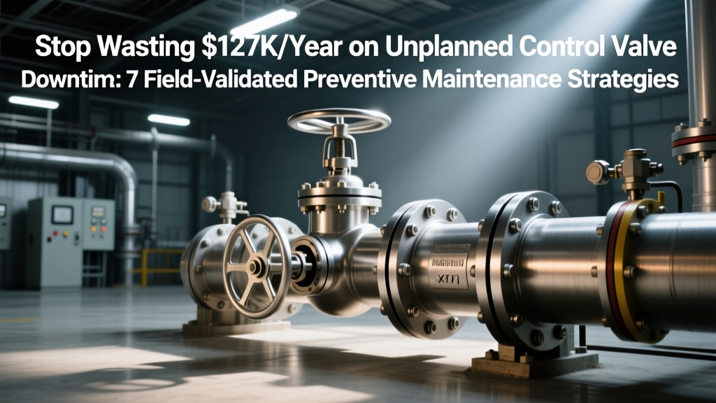 Stop $127K/Year Control Valve Downtime: 7 Field-Validated PM