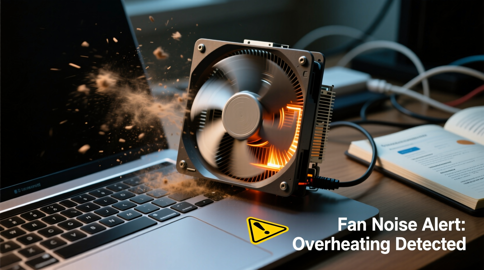why does my laptop fan suddenly get loud troubleshooting tips