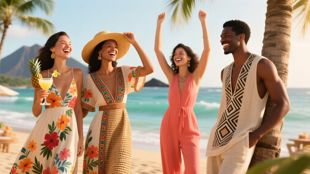 Hawaiian Party Outfit: 7-Second Dress Code (No Aloha Shirt)