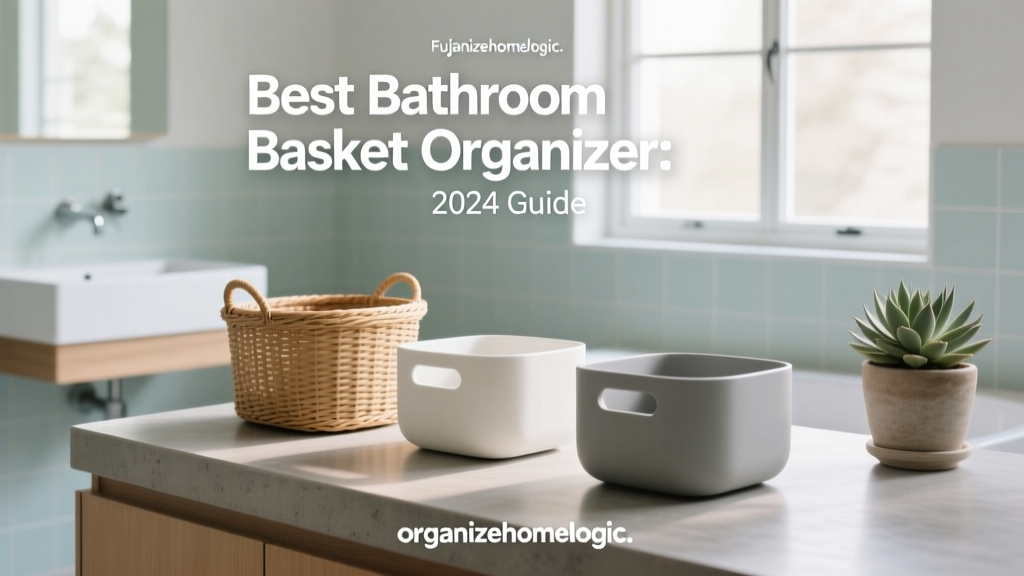 Best Bathroom Basket Organizer: 2024 Guide