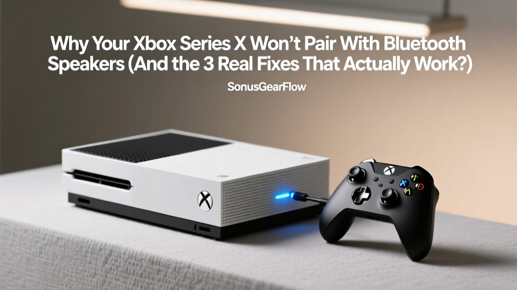 Xbox Series X Bluetooth Speakers: Real Fixes (2026)