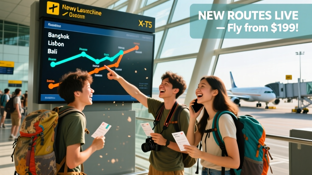 Exciting International Airline Routes Launching in 2024–2025: What Backpackers Need to Know