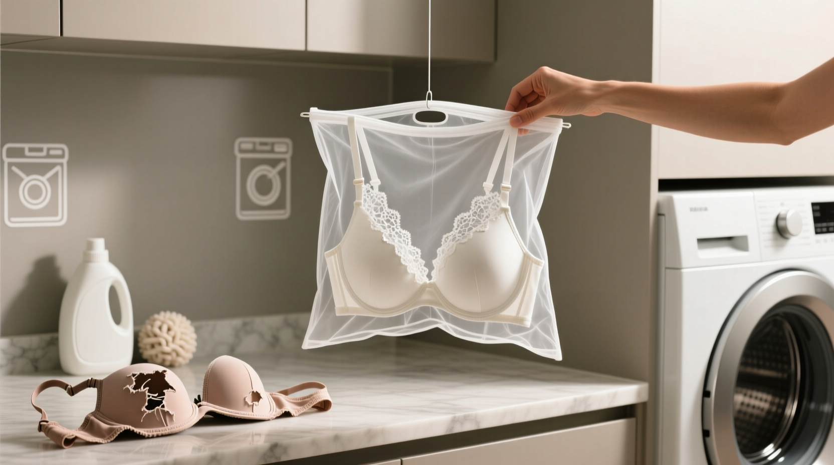 are mesh laundry bags necessary for bras