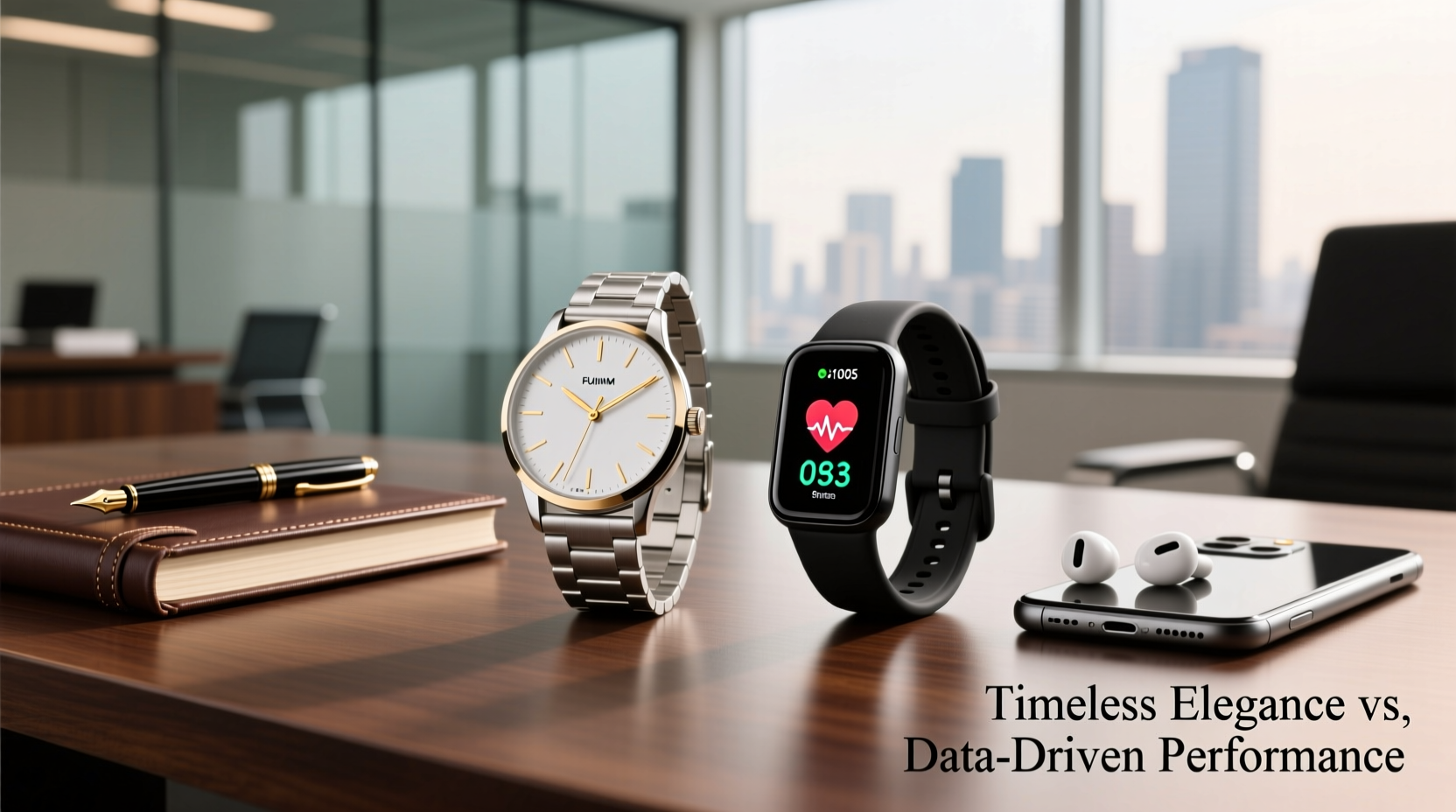 minimalist watch vs digital fitness tracker which suits a professional setting better