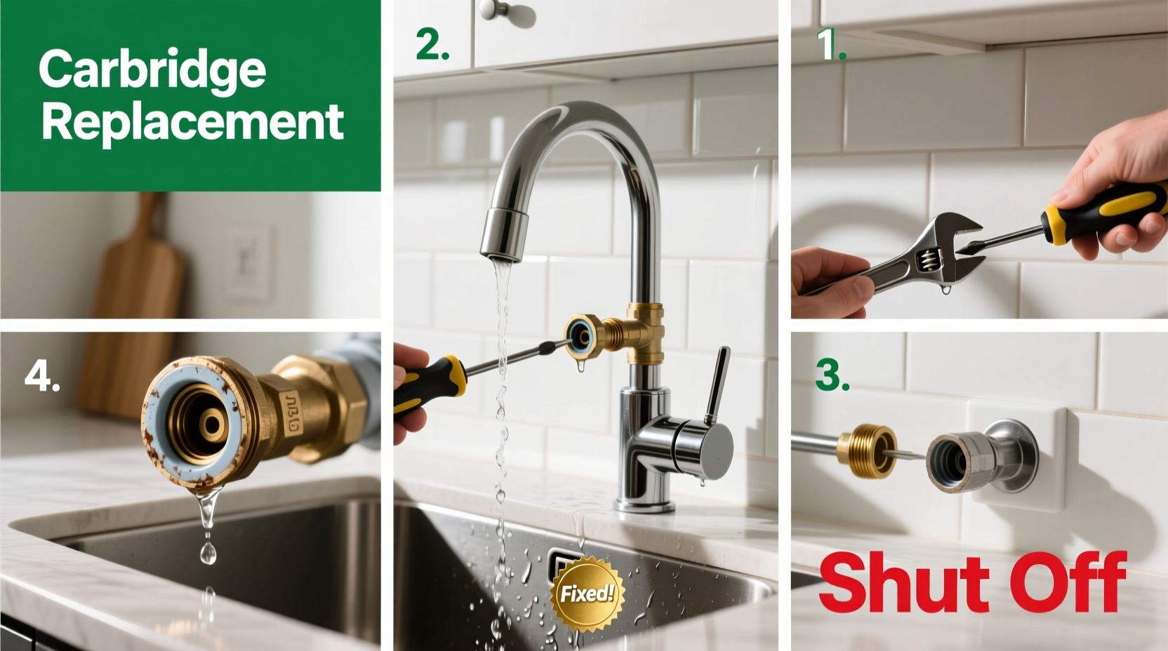 step by step guide to fixing a leaky faucet without calling a plumber