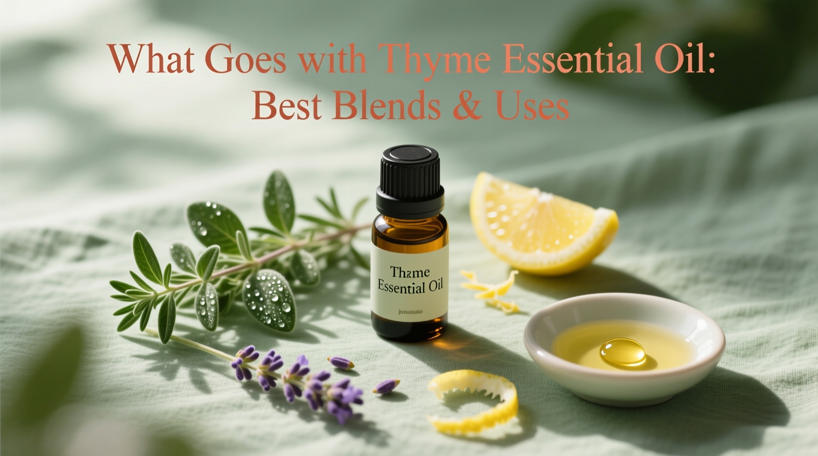 5 Best Thyme Oil Blends | TheHomeSprouts
